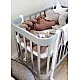 Трансформиращо Легло 5в1 Nika 60x95/60x120см  Ingvart