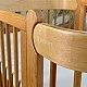 Трансформиращо Легло 5в1 Nika 60x95/60x120см Сив + Натур Ingvart