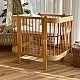 Трансформиращо Легло 5в1 Nika 60x95/60x120см Сив + Натур Ingvart