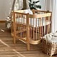 Трансформиращо Легло 5в1 Nika 60x95/60x120см Сив + Натур Ingvart