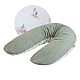 Pregnancy and Nursing Pillow Natural Green Tineo
