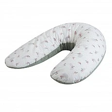 Pregnancy and Nursing Pillow Natural Green Tineo