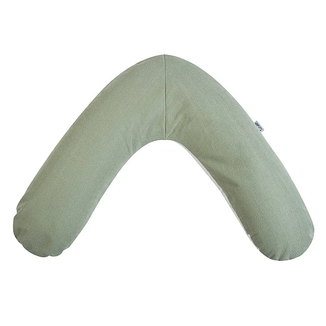 Pregnancy and Nursing Pillow Natural Green Tineo
