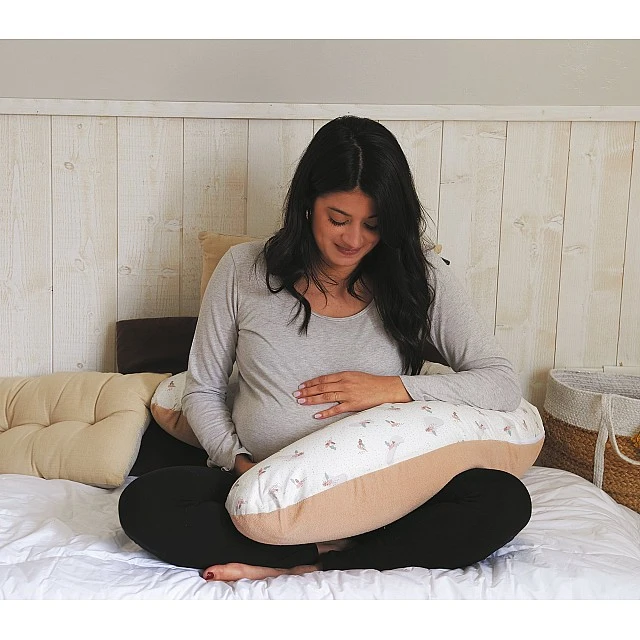 Pregnancy and Nursing Pillow Natural Beige Tineo