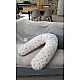 Pregnancy and Nursing Pillow Natural Beige Tineo