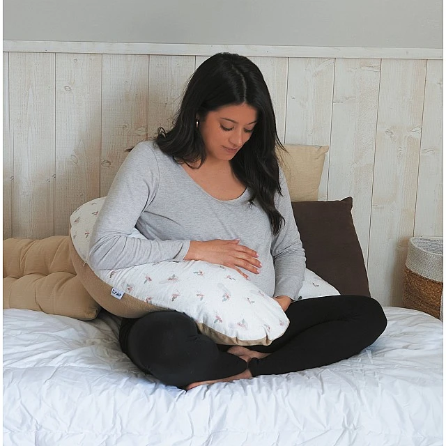 Pregnancy and Nursing Pillow Natural Beige Tineo