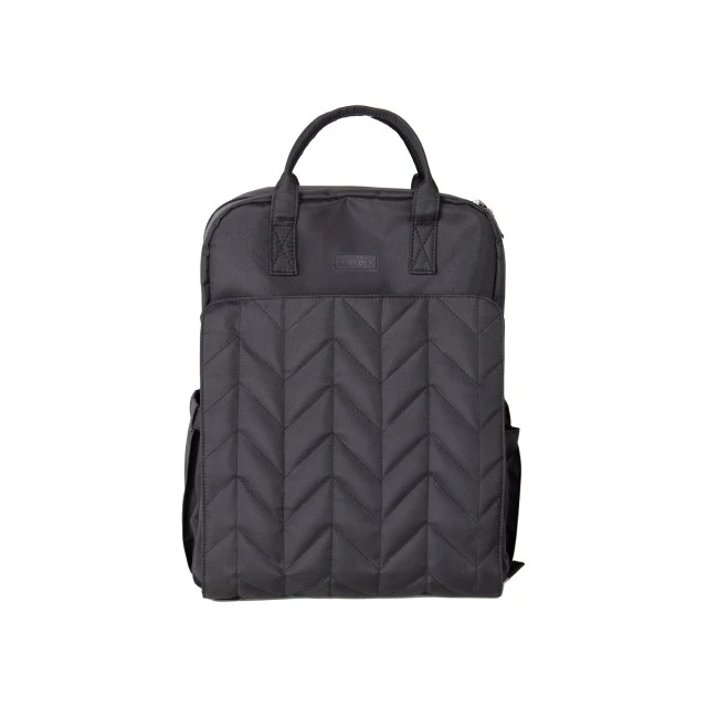 Quilted Backpack 41x30 cm Black Tineo