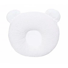 Детска Възглавница P’Tit Panda За Добре Закръглена Глава Бяла Candide