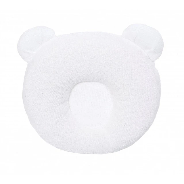 P’Tit Panda Children’s Pillow For Well Rounded Head White Candide