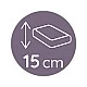 Baby Mattress Comfort XXL 60X120X15cm Tineo