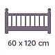Baby Mattress Comfort XXL 60X120X15cm Tineo