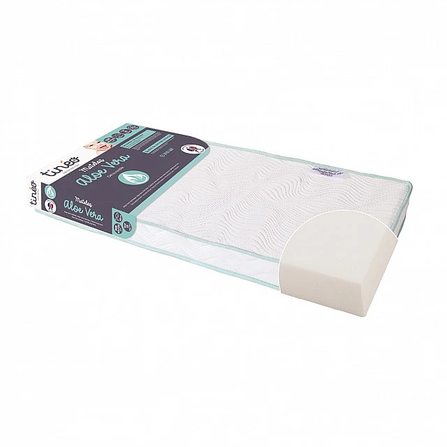 Baby Mattress Aloe Vera 60X120X10cm Tineo