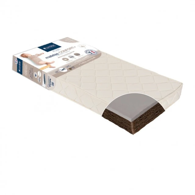 Organic Mattress Coco Comfort+ For Bed 60X120Cm (11Cm Thickness) Candide