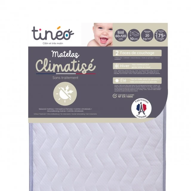 Baby Mattress Multi-seasonal 60X120X10cm Tineo
