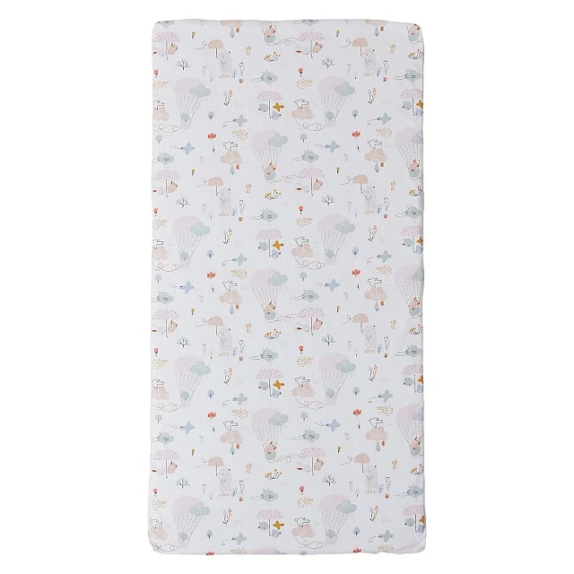 Baby travel mattress 60x120 cm – Balloons by Tineo