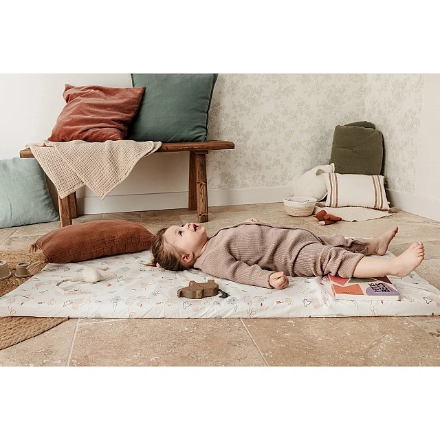 Baby travel mattress 60x120 cm – Balloons by Tineo
