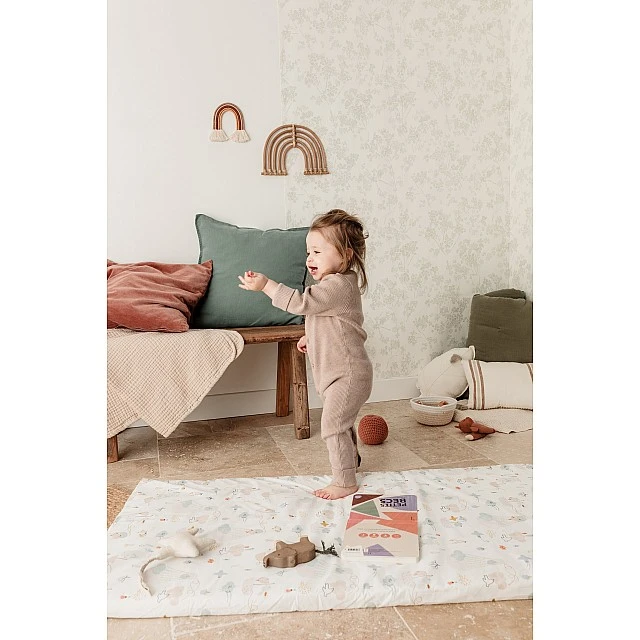Baby travel mattress 60x120 cm – Balloons by Tineo