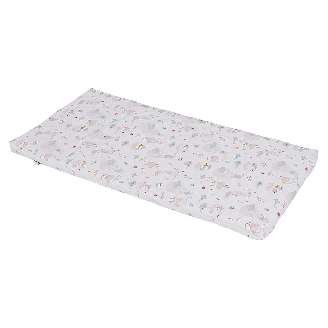 Baby travel mattress 60x120 cm – Balloons by Tineo