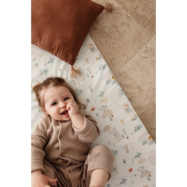 Baby travel mattress 60x120 cm – Balloons by Tineo
