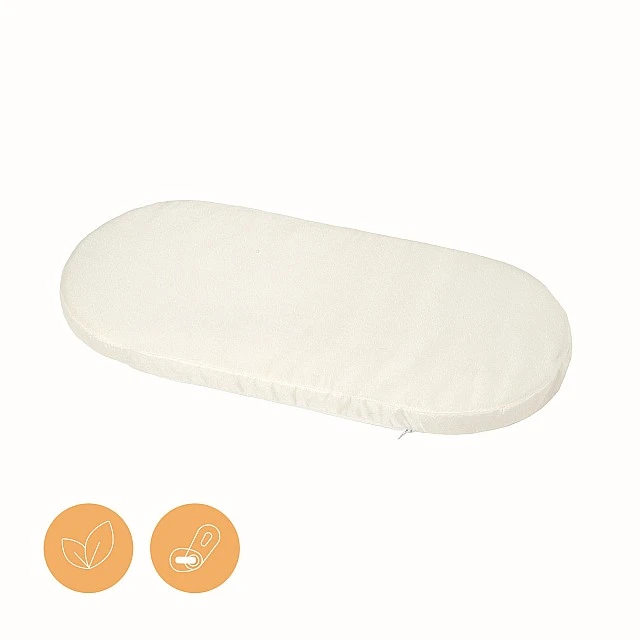Mattress for newborn carrycot 73 x 32 cm (4 cm thick) Candide