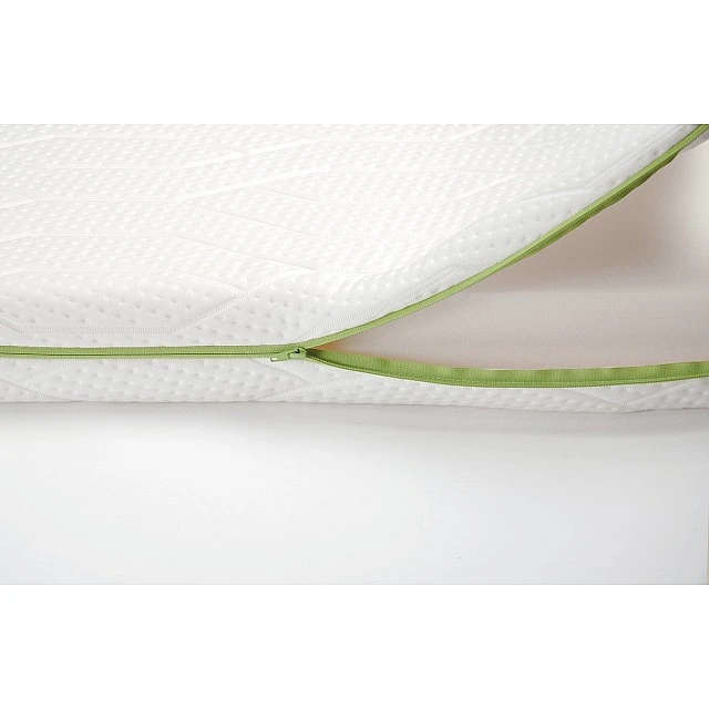 Zen mattress with bamboo cover for bed 60 x 120 cm (10 cm thick) Candide