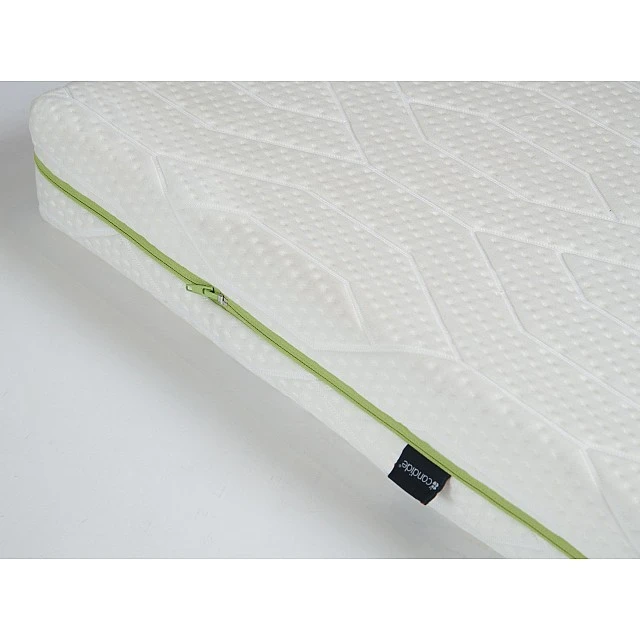 Zen mattress with bamboo cover for bed 60 x 120 cm (10 cm thick) Candide