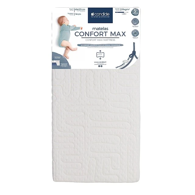 Mattress Confort Max For Bed 60X120Cm (14Cm Thickness) Candide