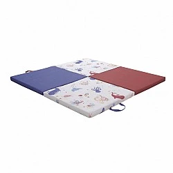 Smart 3-in-1 mat play mat, removable mattress and beanbag Sea World Tineo