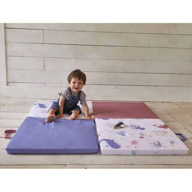 Smart 3-in-1 mat play mat, removable mattress and beanbag Sea World Tineo