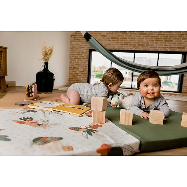 Smart 3-in-1 mat play mat, removable mattress and beanbag Amazon Tineo