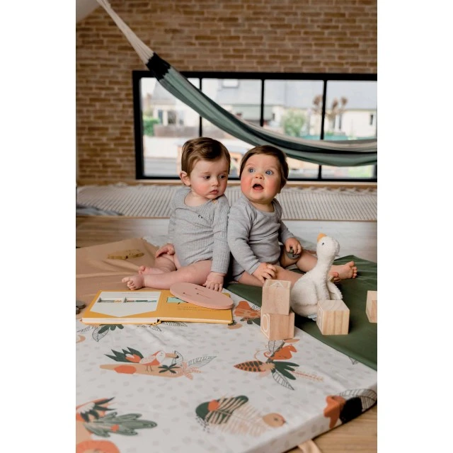 Smart 3-in-1 mat play mat, removable mattress and beanbag Amazon Tineo
