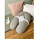 Multirelax Възглавница За Майчинство И Кърмене 3В1 Сиви Зайчета Candide