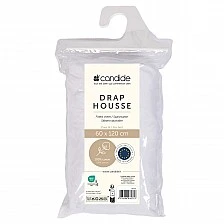 Sheet With Elastic White 60X120Cm Candide