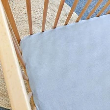 Sheet With Elastic Gray 60X120cm Candide