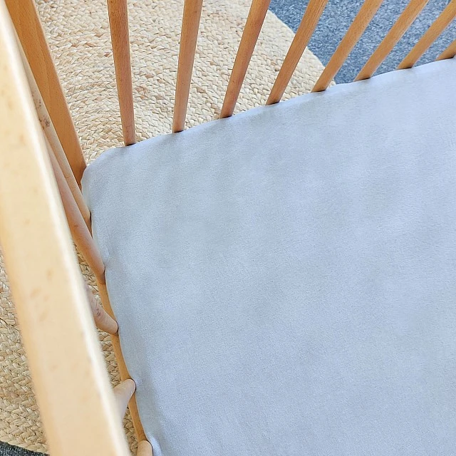 Sheet With Elastic Gray 60X120cm Candide