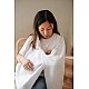 Nursing Scarf White Tineo