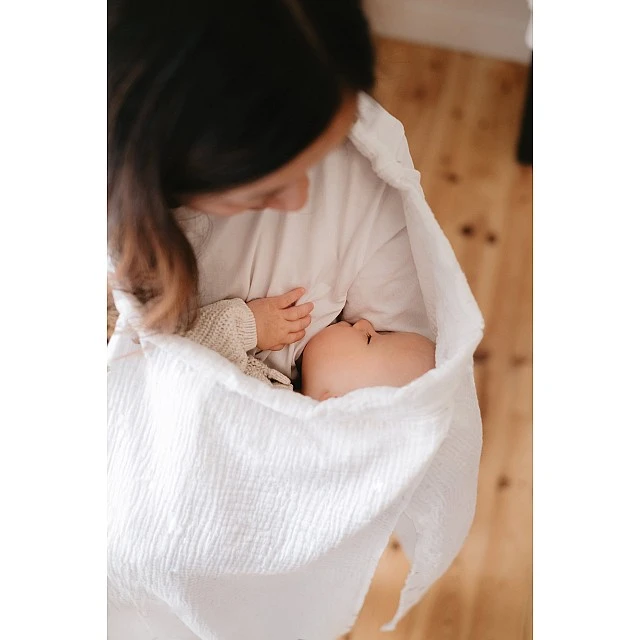 Nursing Scarf White Tineo