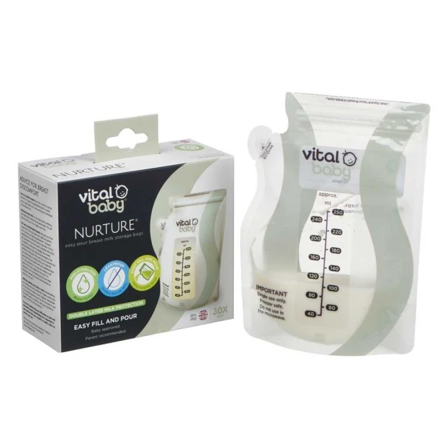Breast milk storage bags Vital Baby