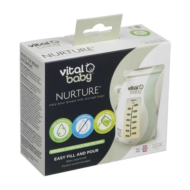 Breast milk storage bags Vital Baby