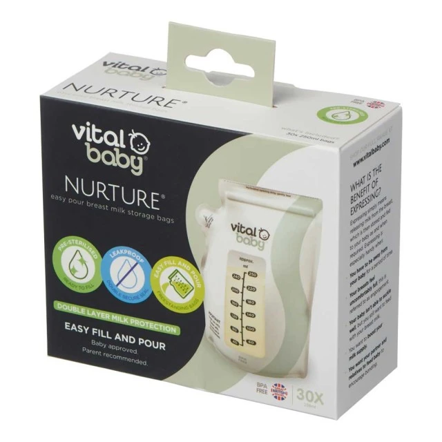 Breast milk storage bags Vital Baby