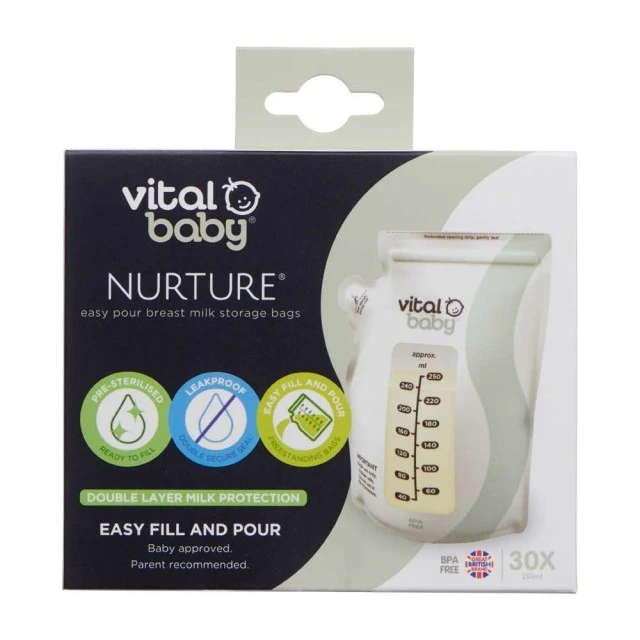 Breast milk storage bags Vital Baby