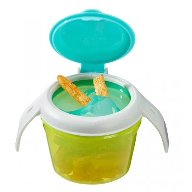 Spill-free feeding bowl Green Vital Baby