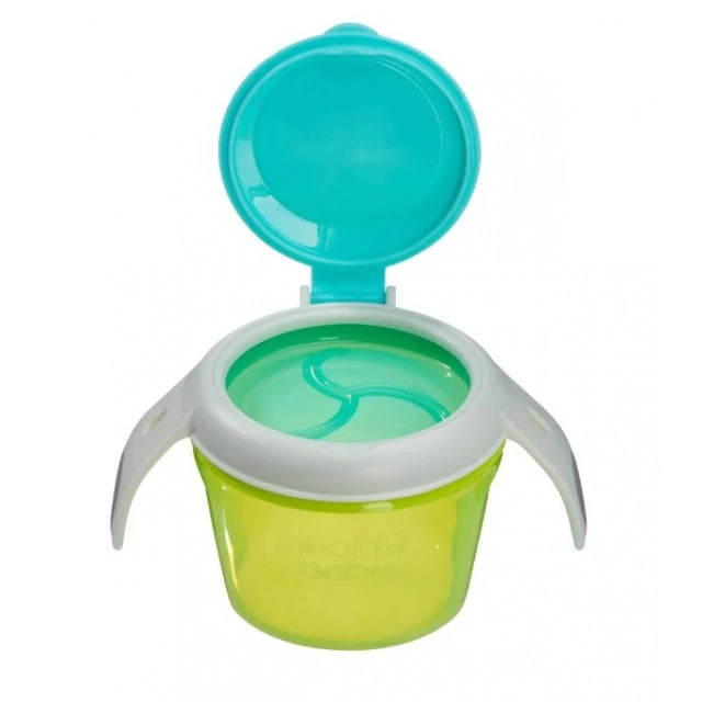 Spill-free feeding bowl Green Vital Baby