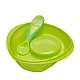 Vacuum feeding bowl green Vital Baby
