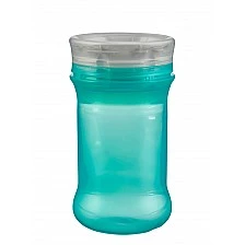 Spill-proof cup with soft silicone rim for 360° sipping Green Vital Baby