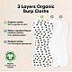 Кърпи За Оригване От Органичен Памук 5 бр KeaBabies