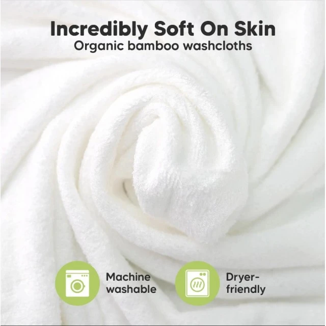 Organic Bamboo Towels 6 pcs Brown KeaBabies