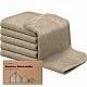 Organic Bamboo Towels 6 pcs Brown KeaBabies