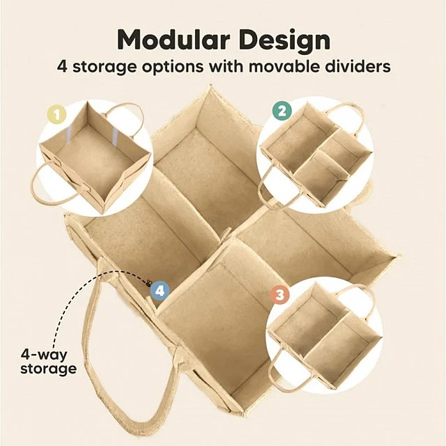 Baby Accessories Organizer Beige KeaBabies