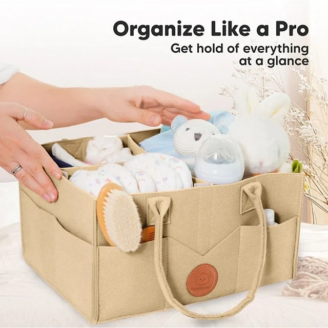 Baby Accessories Organizer Beige KeaBabies